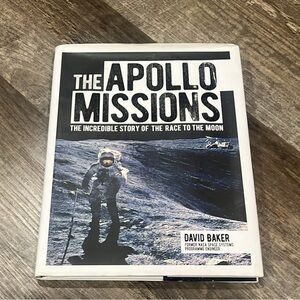 The Apollo Missions Book - Black and White Cover